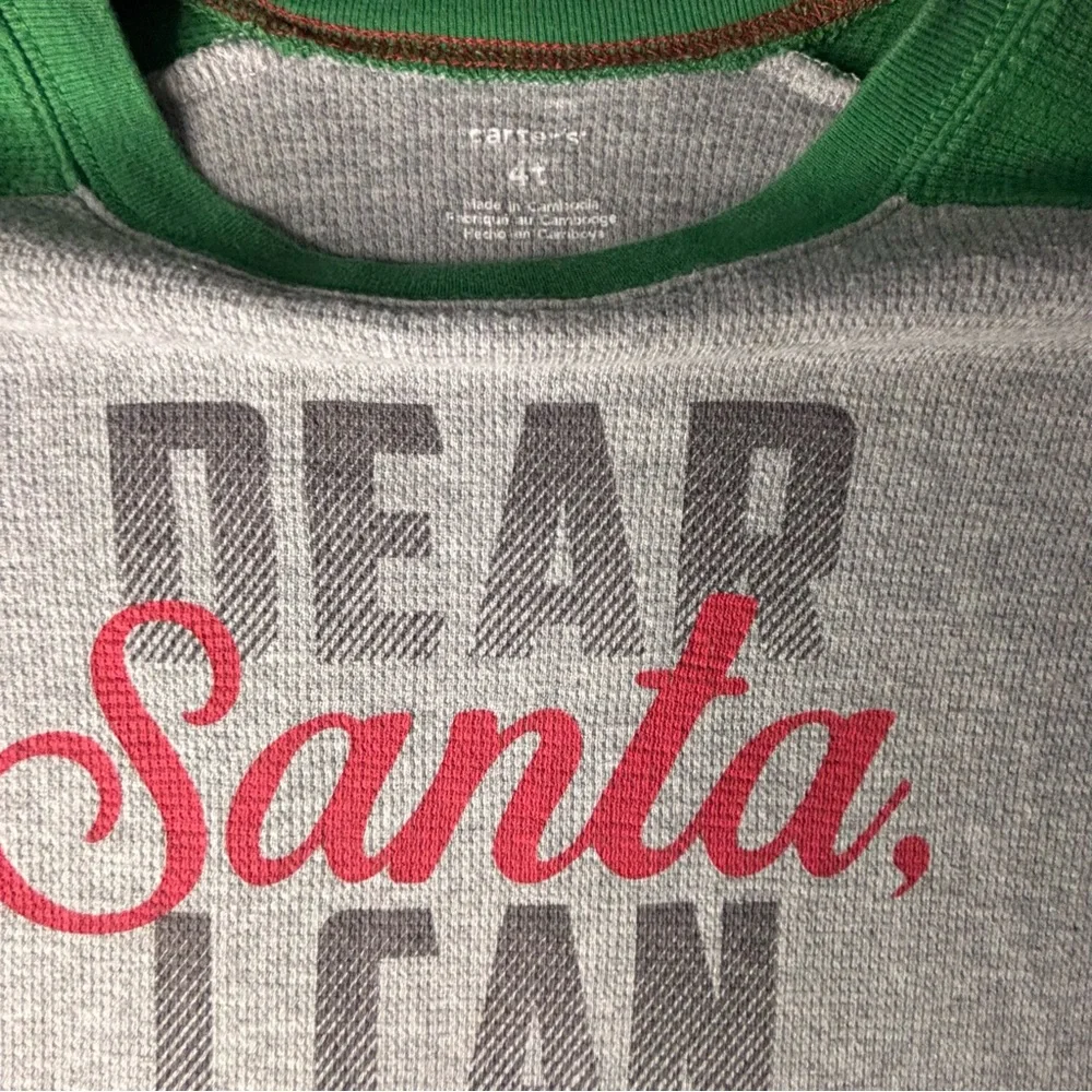 Kids Christmas Shirt Bundle 5PC Size 4/5 Small Holiday Graphic Tops Festive